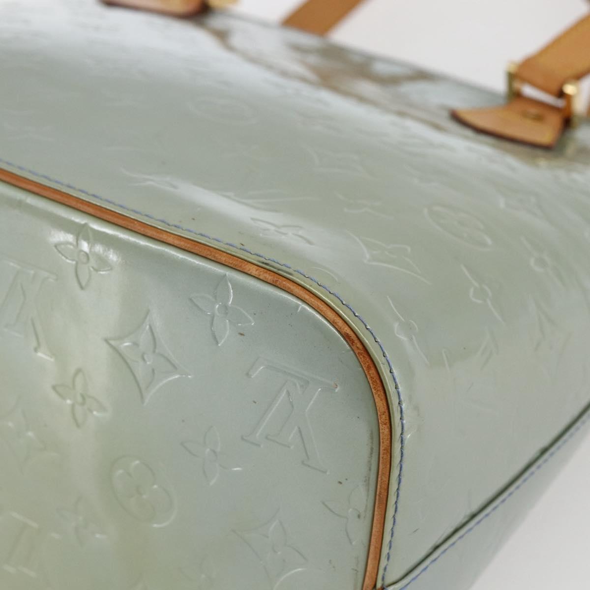 LOUIS VUITTON Monogram Vernis Houston Hand Bag Lavande M91218 LV Auth gh1820
