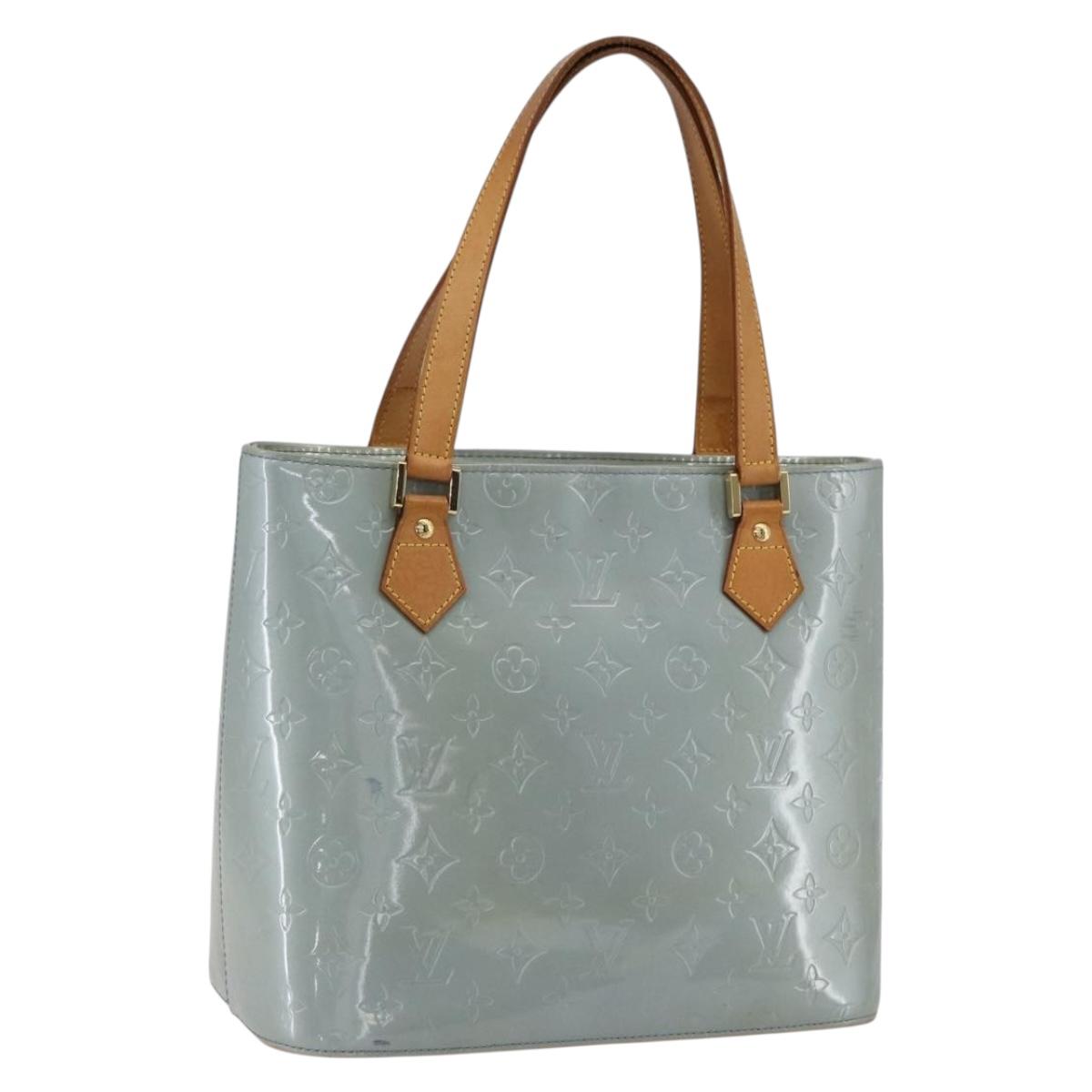 LOUIS VUITTON Monogram Vernis Houston Hand Bag Lavande M91218 LV Auth gh1820
