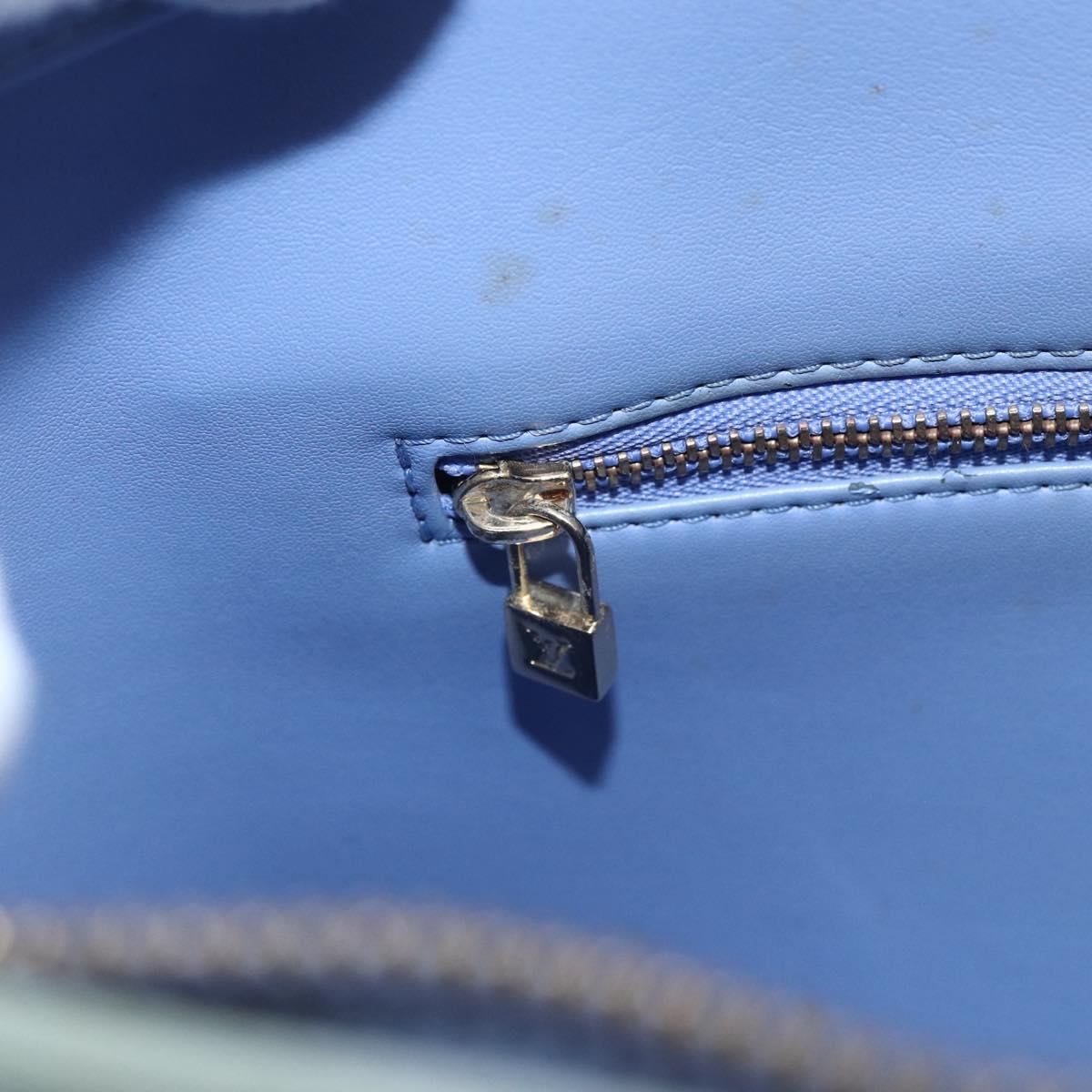 LOUIS VUITTON Monogram Vernis Houston Hand Bag Lavande M91218 LV Auth gh1820