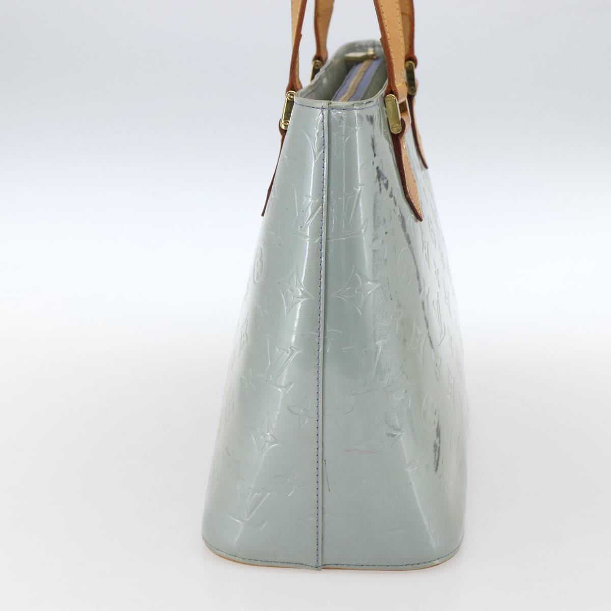 LOUIS VUITTON Monogram Vernis Houston Hand Bag Lavande M91218 LV Auth gh1820