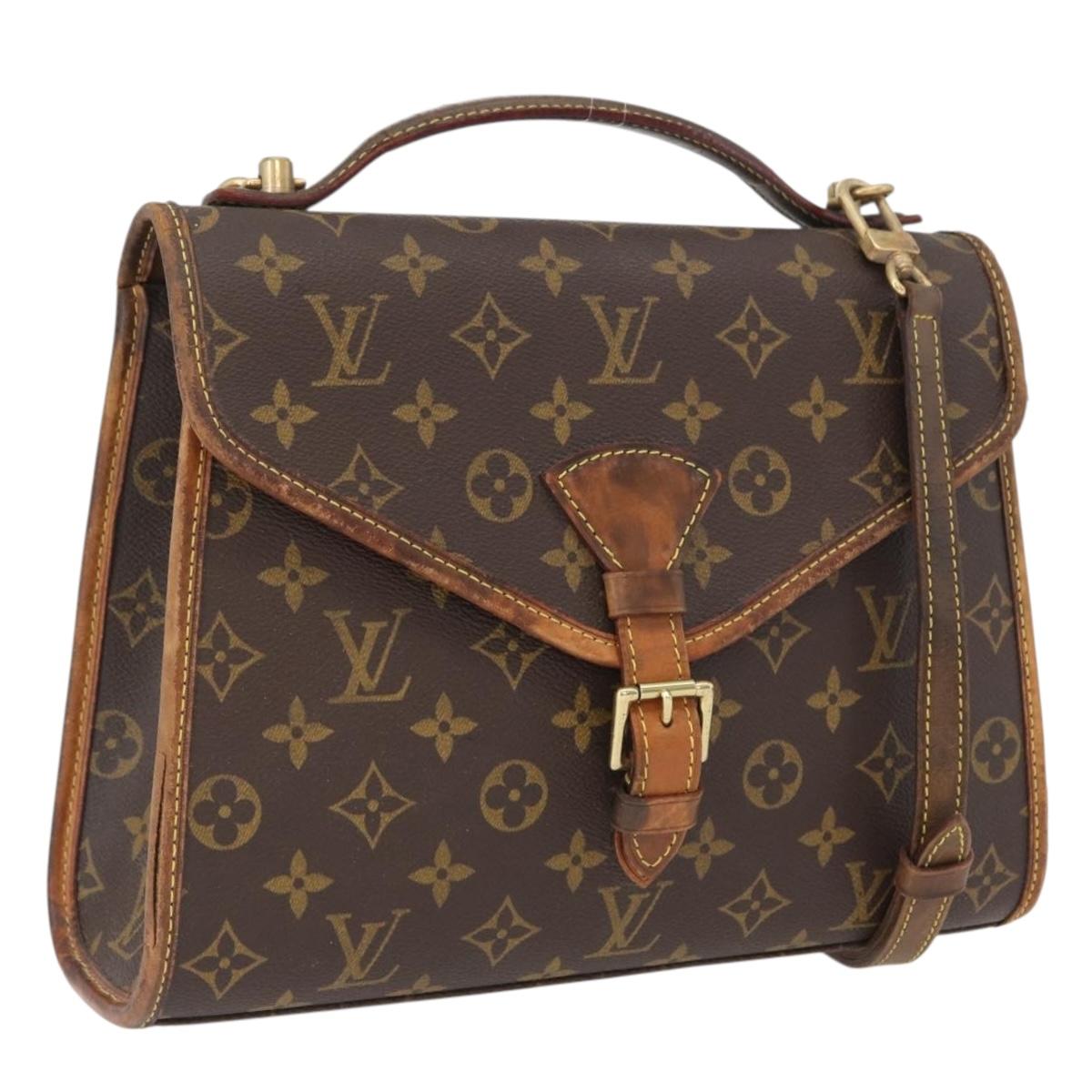 LOUIS VUITTON Monogram Bel Air Hand Bag 2way M51122 LV Auth gh1839