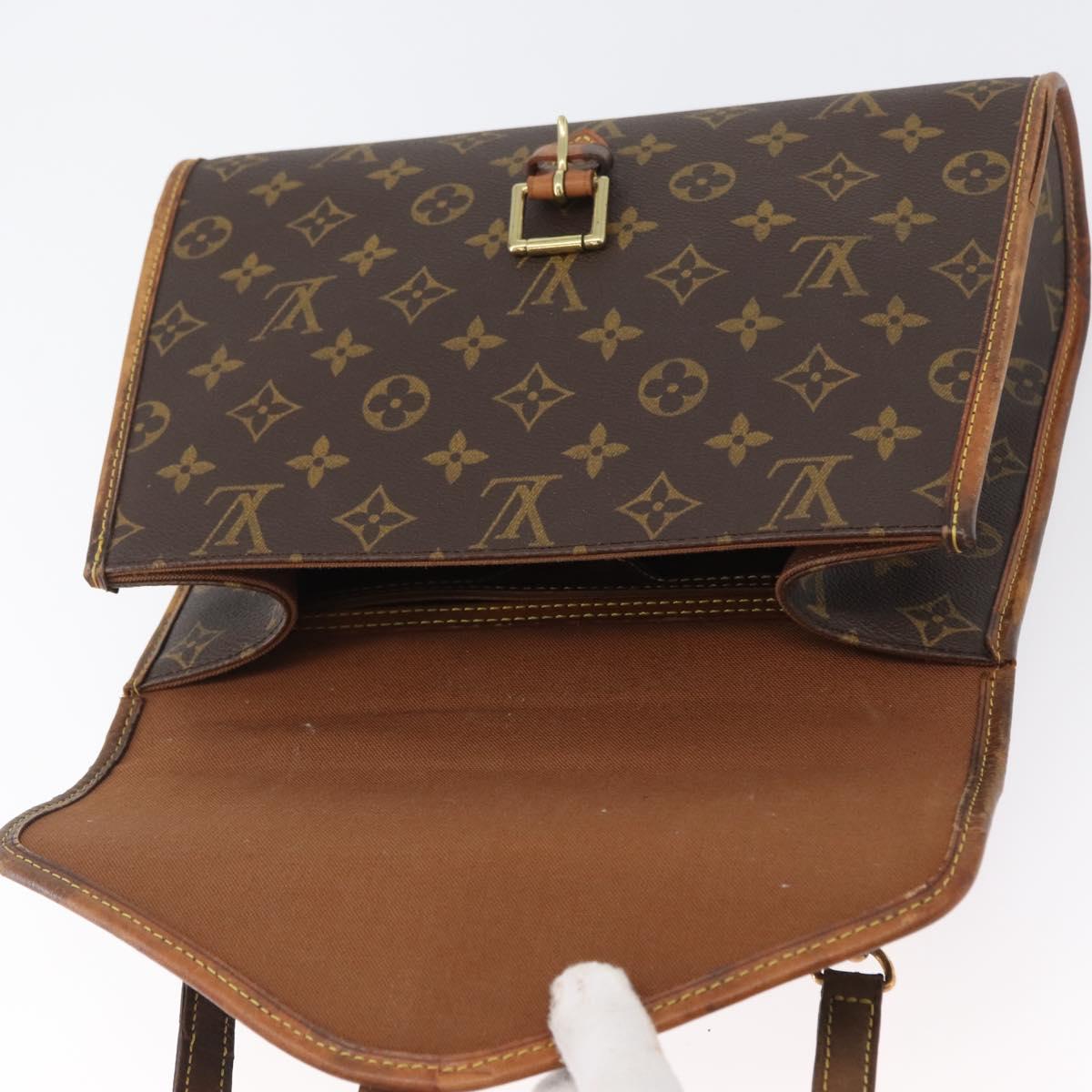 LOUIS VUITTON Monogram Bel Air Hand Bag 2way M51122 LV Auth gh1839