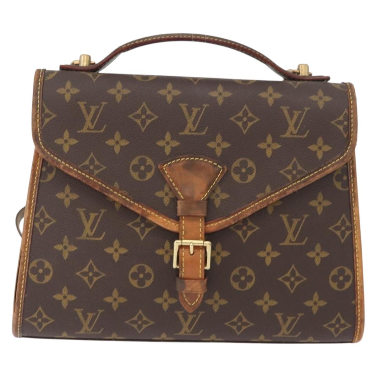 LOUIS VUITTON Monogram Bel Air Hand Bag 2way M51122 LV Auth gh1839
