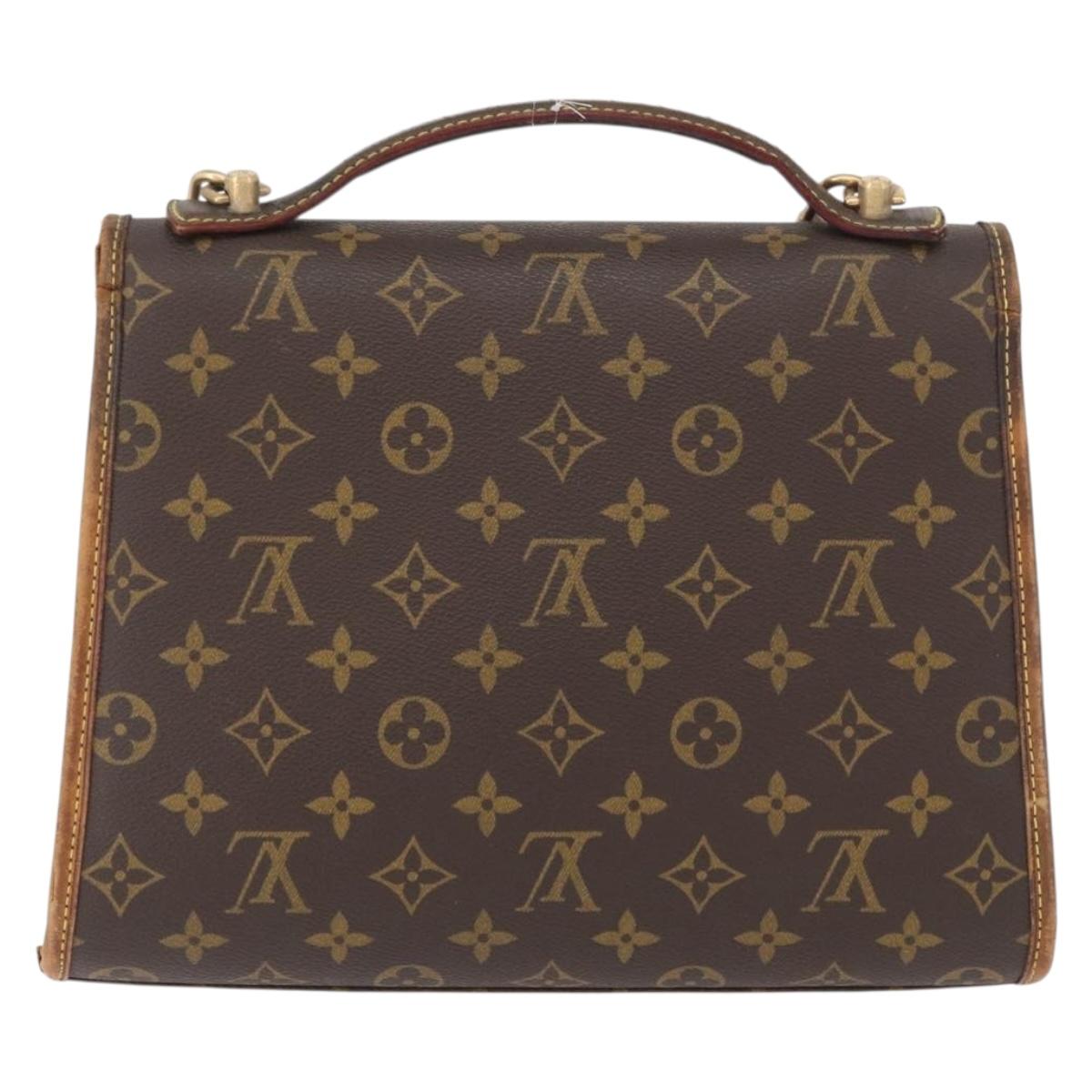LOUIS VUITTON Monogram Bel Air Hand Bag 2way M51122 LV Auth gh1839