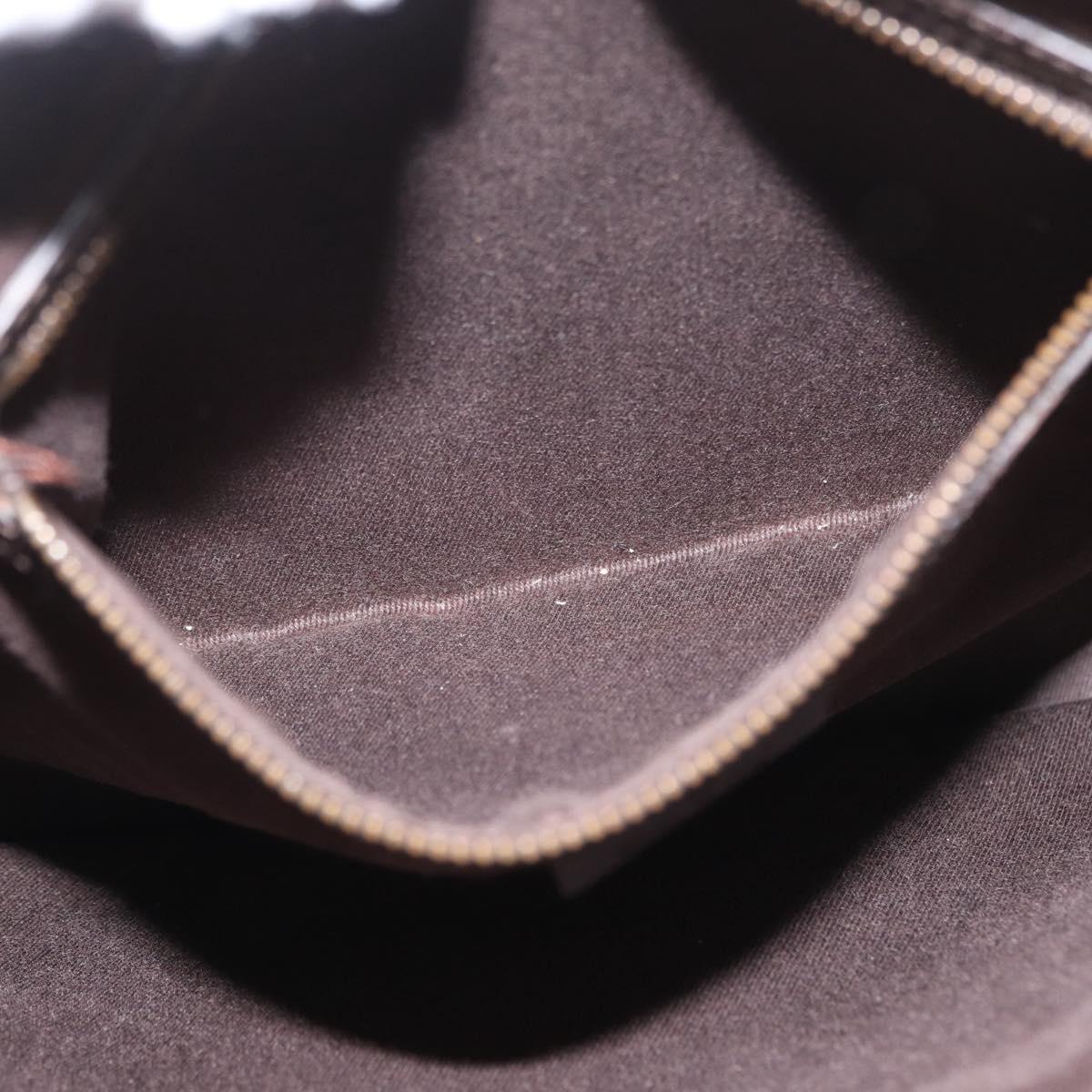 GUCCI GG Canvas Shoulder Bag Beige Gold 109106 Auth gh1860