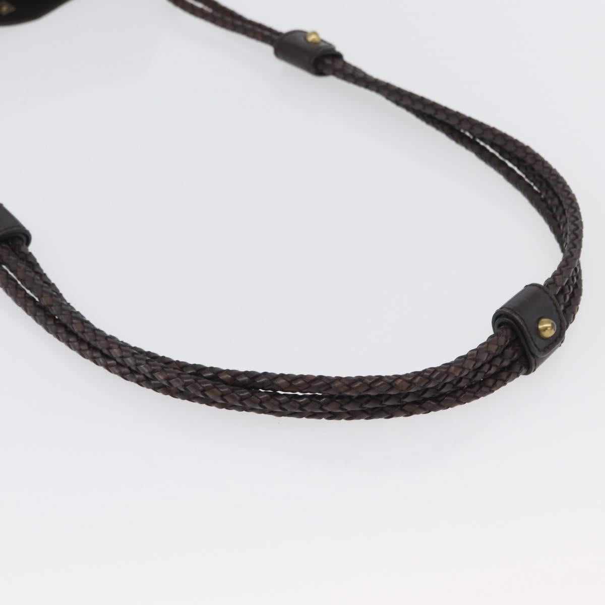 GUCCI GG Canvas Shoulder Bag Beige Gold 109106 Auth gh1860