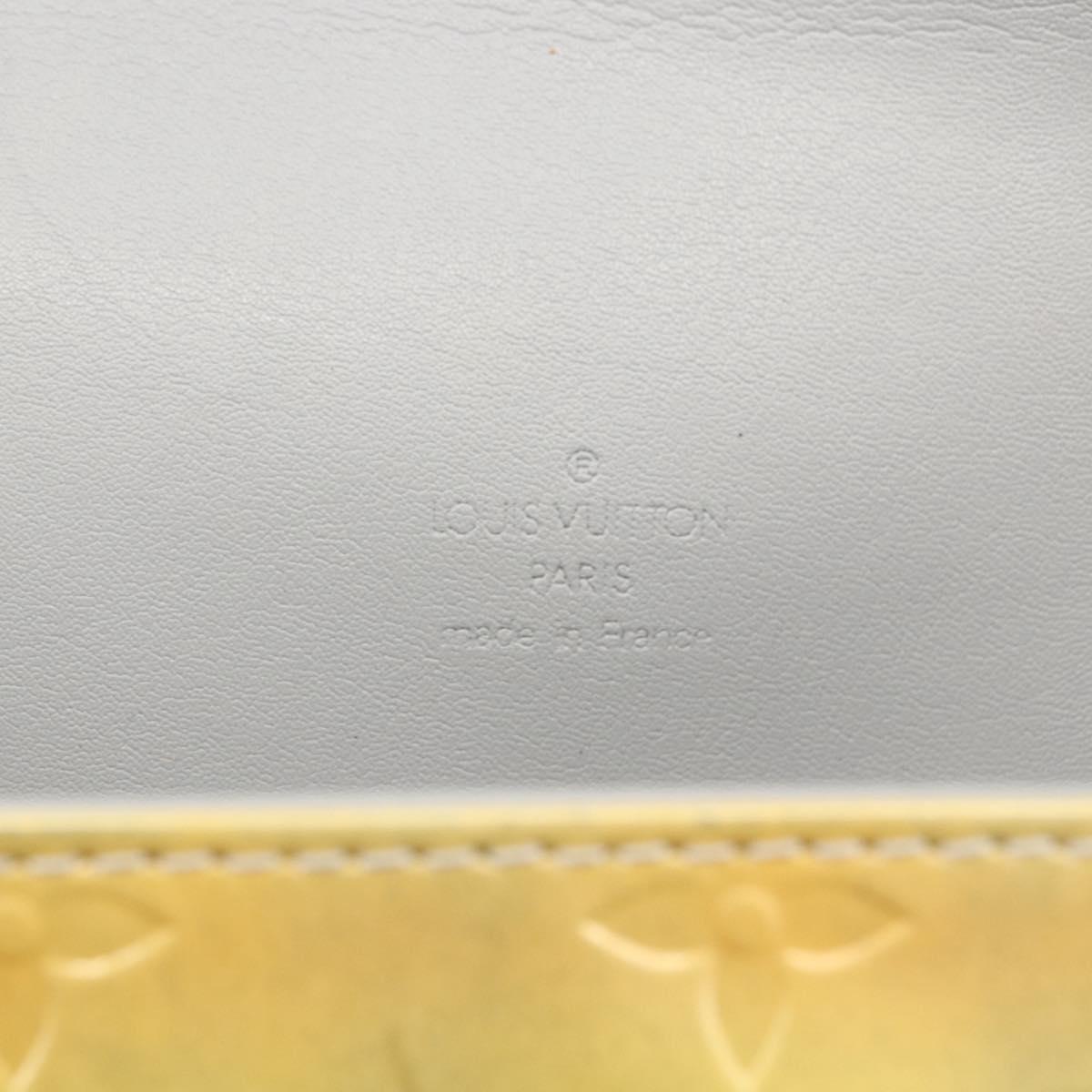 LOUIS VUITTON Monogram Vernis Thompson Street Bag Gris M91008 LV Auth gh1867