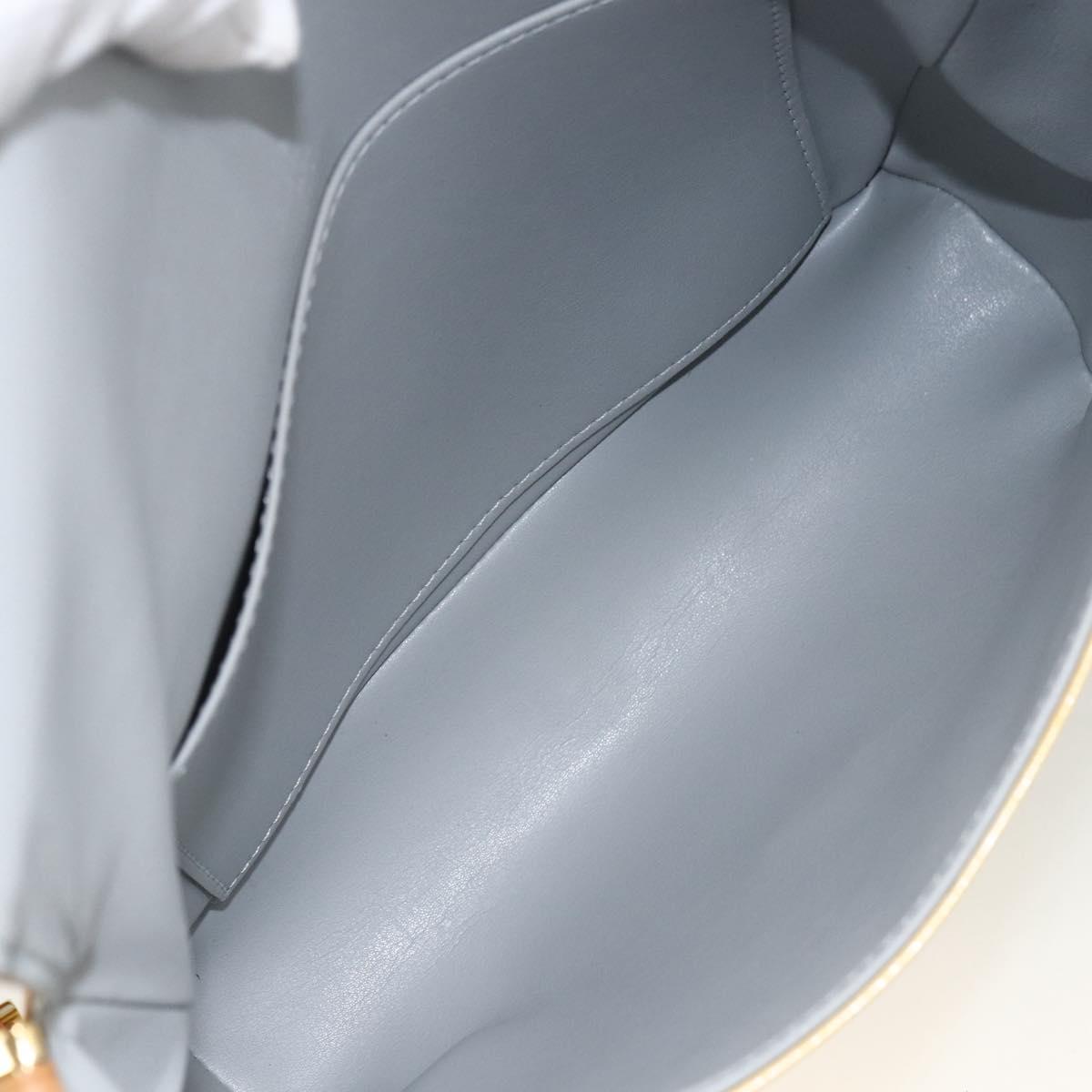 LOUIS VUITTON Monogram Vernis Thompson Street Bag Gris M91008 LV Auth gh1867