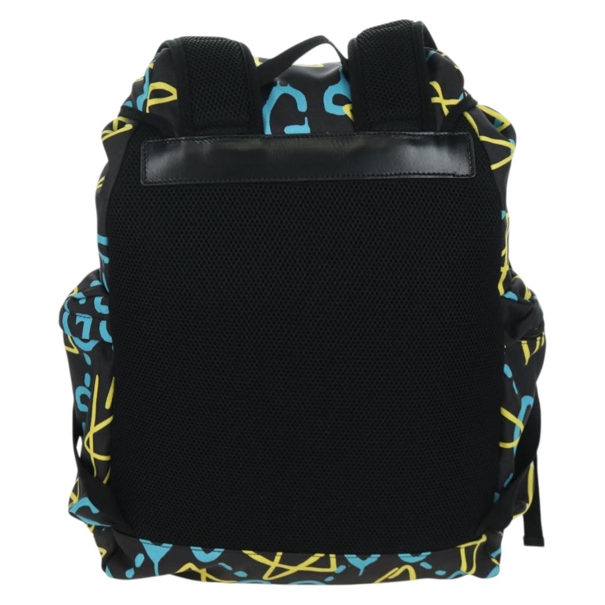 GUCCI Gucci Ghost Sherry Line Backpack Canvas Multicolor 429037 Auth gh1884M
