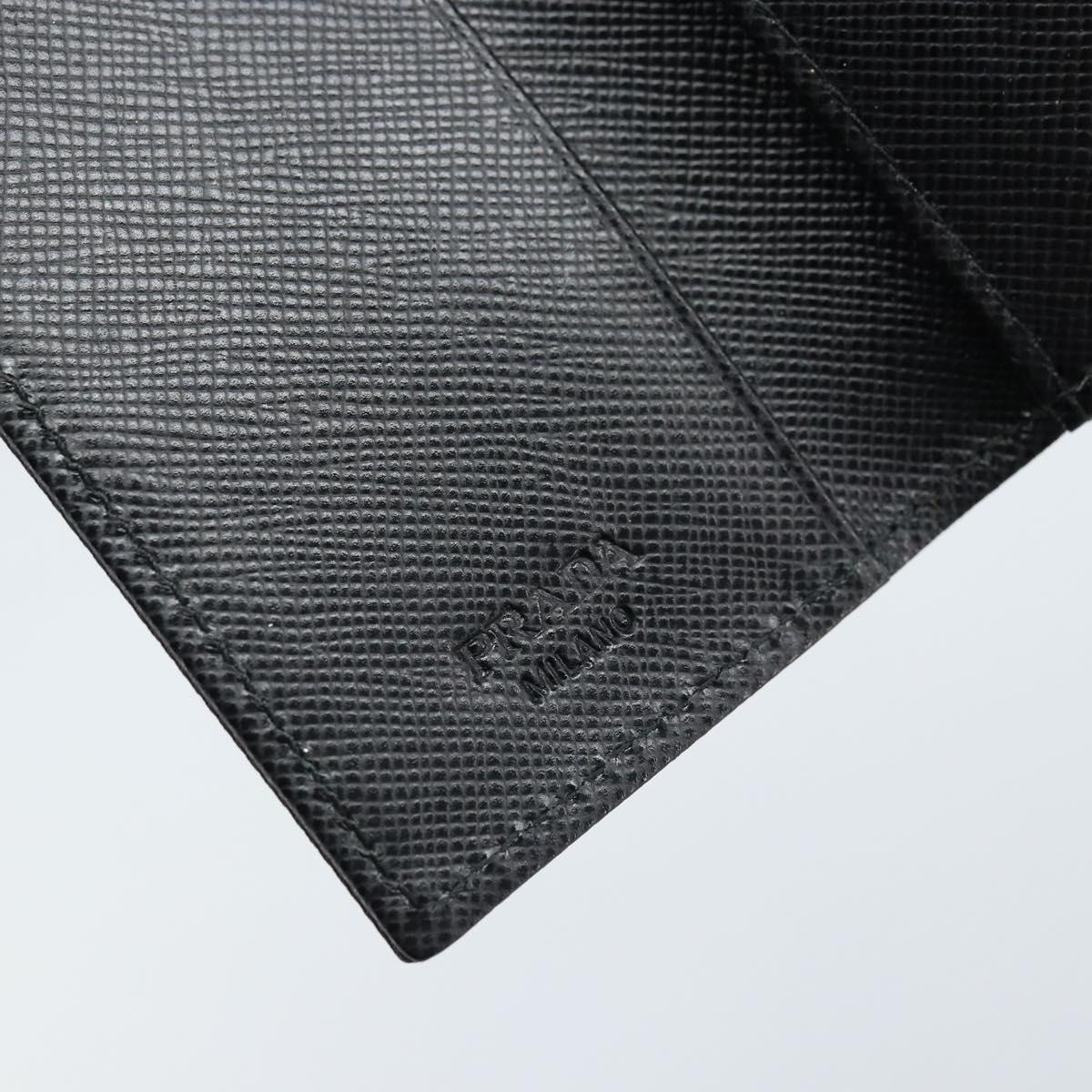 PRADA Key Case Nylon Black Black Auth gh1895