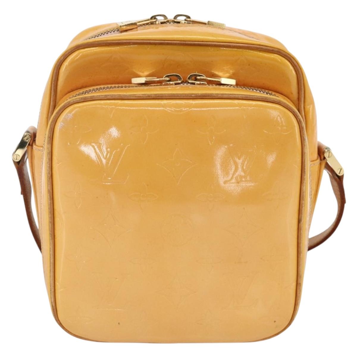 LOUIS VUITTON Monogram Vernis Wooster Bag Marshmallow Pink M91037 LV Auth gh1900