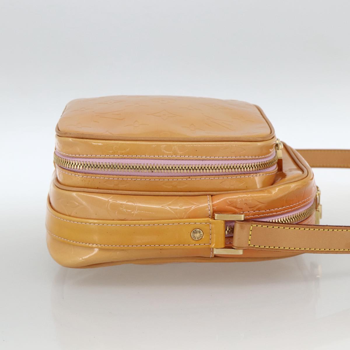 LOUIS VUITTON Monogram Vernis Wooster Bag Marshmallow Pink M91037 LV Auth gh1901