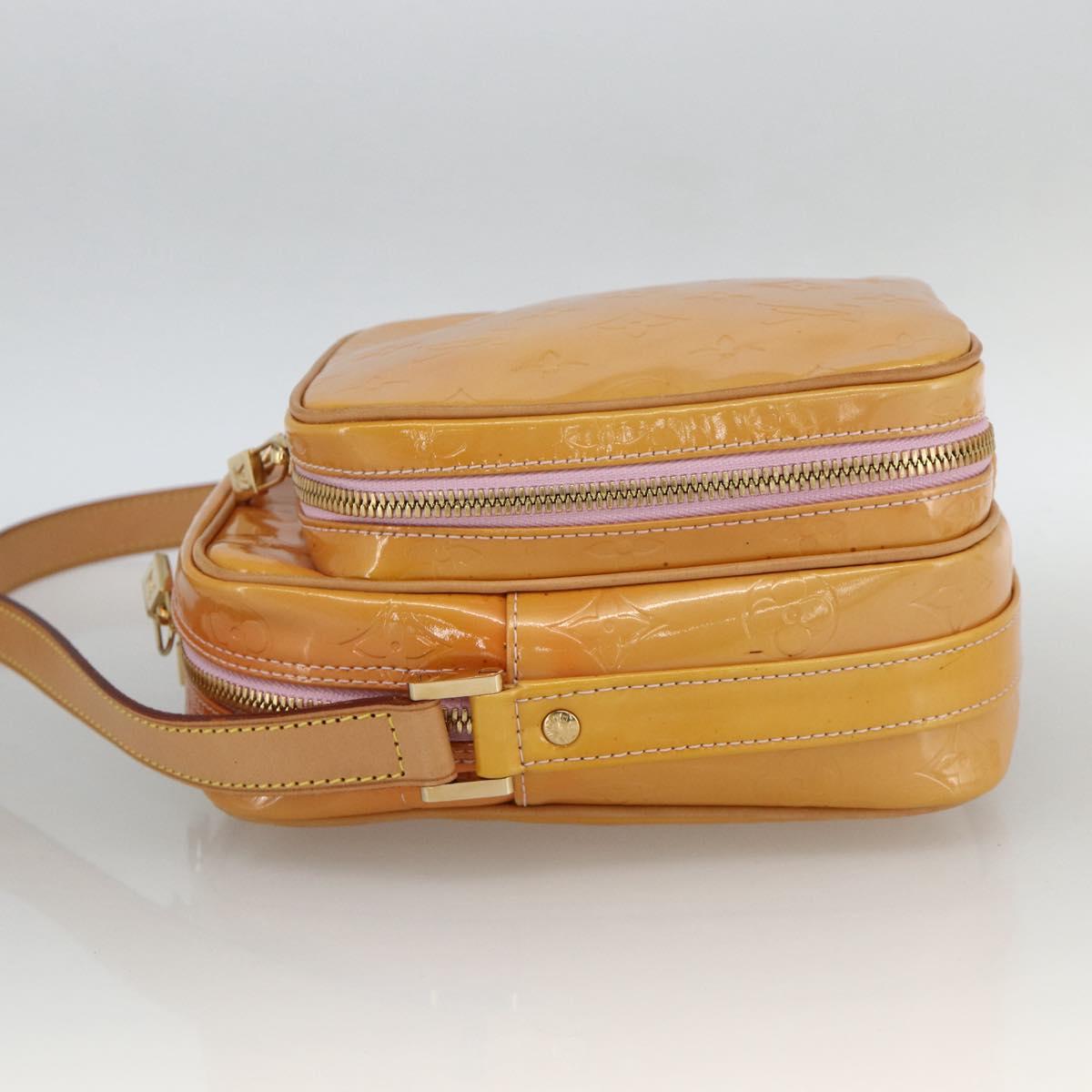 LOUIS VUITTON Monogram Vernis Wooster Bag Marshmallow Pink M91037 LV Auth gh1901