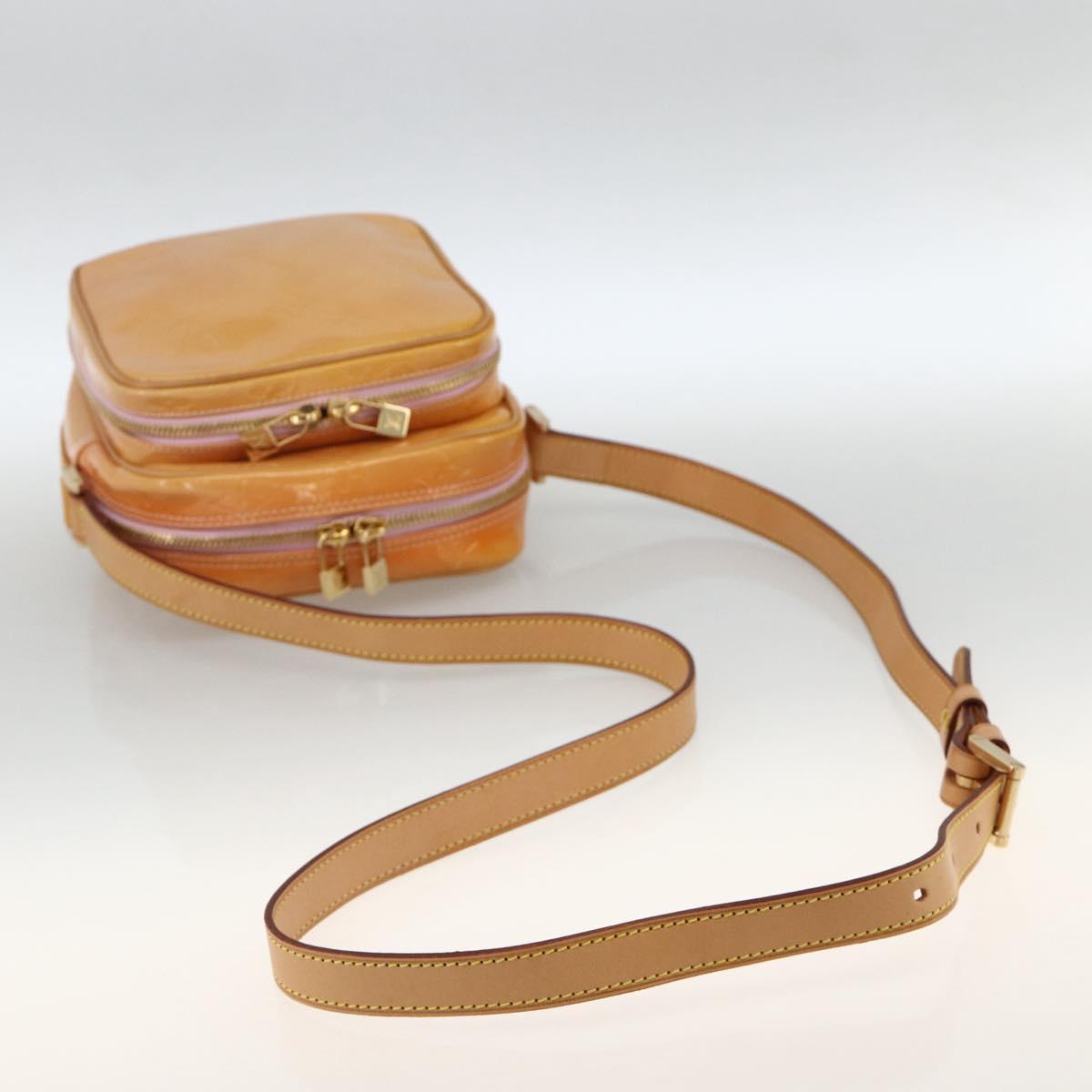 LOUIS VUITTON Monogram Vernis Wooster Bag Marshmallow Pink M91037 LV Auth gh1901