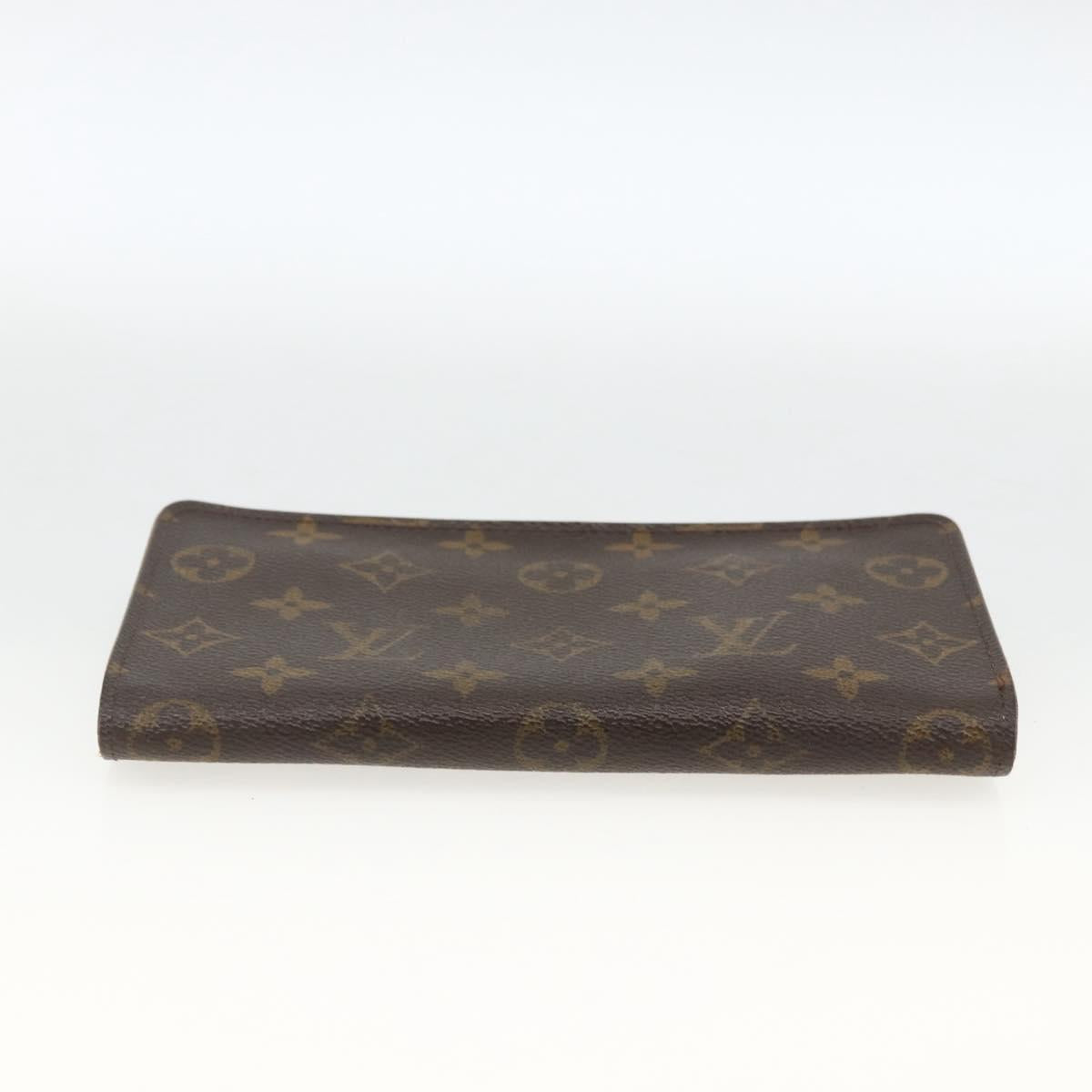 LOUIS VUITTON Monogram Damier Ebene Wallet 4 Set LV Auth gh1956