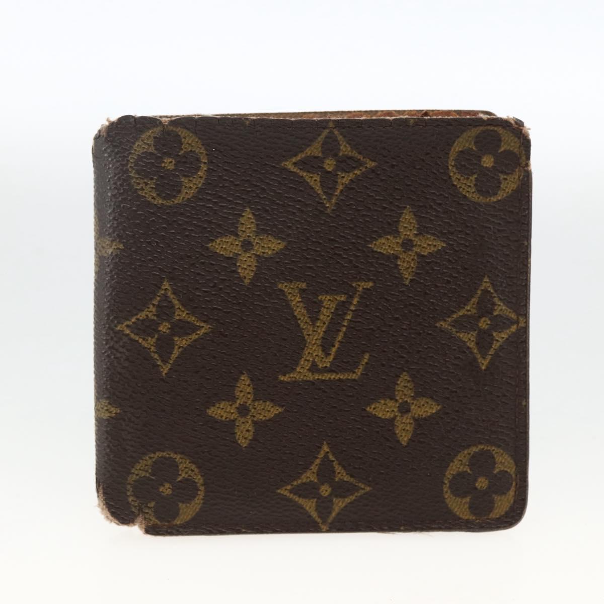 LOUIS VUITTON Monogram Damier Ebene Wallet 4 Set LV Auth gh1956
