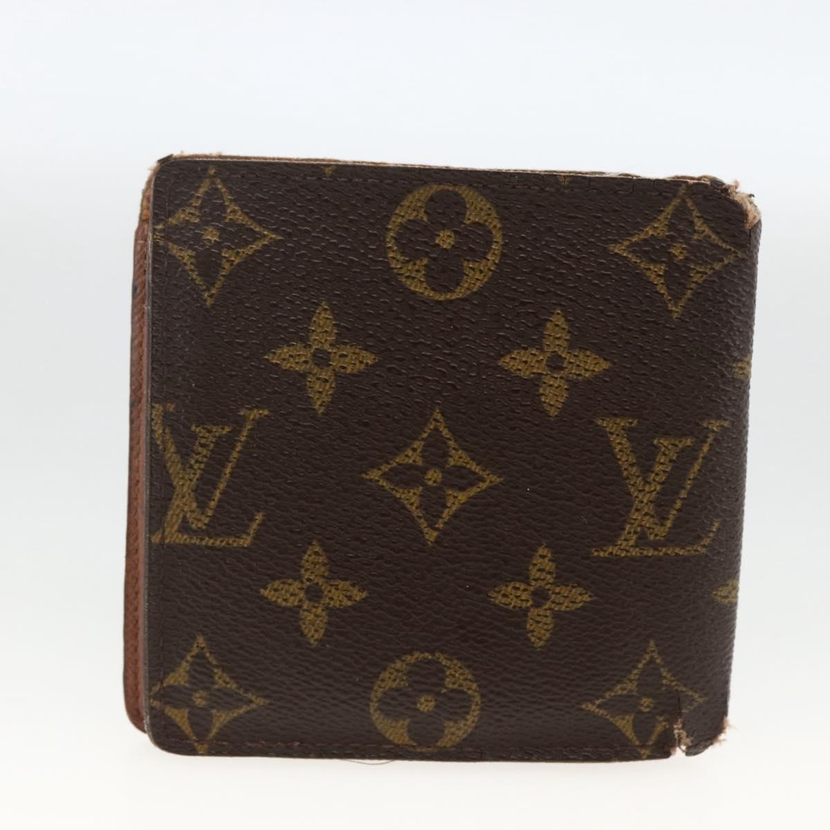 LOUIS VUITTON Monogram Damier Ebene Wallet 4 Set LV Auth gh1956