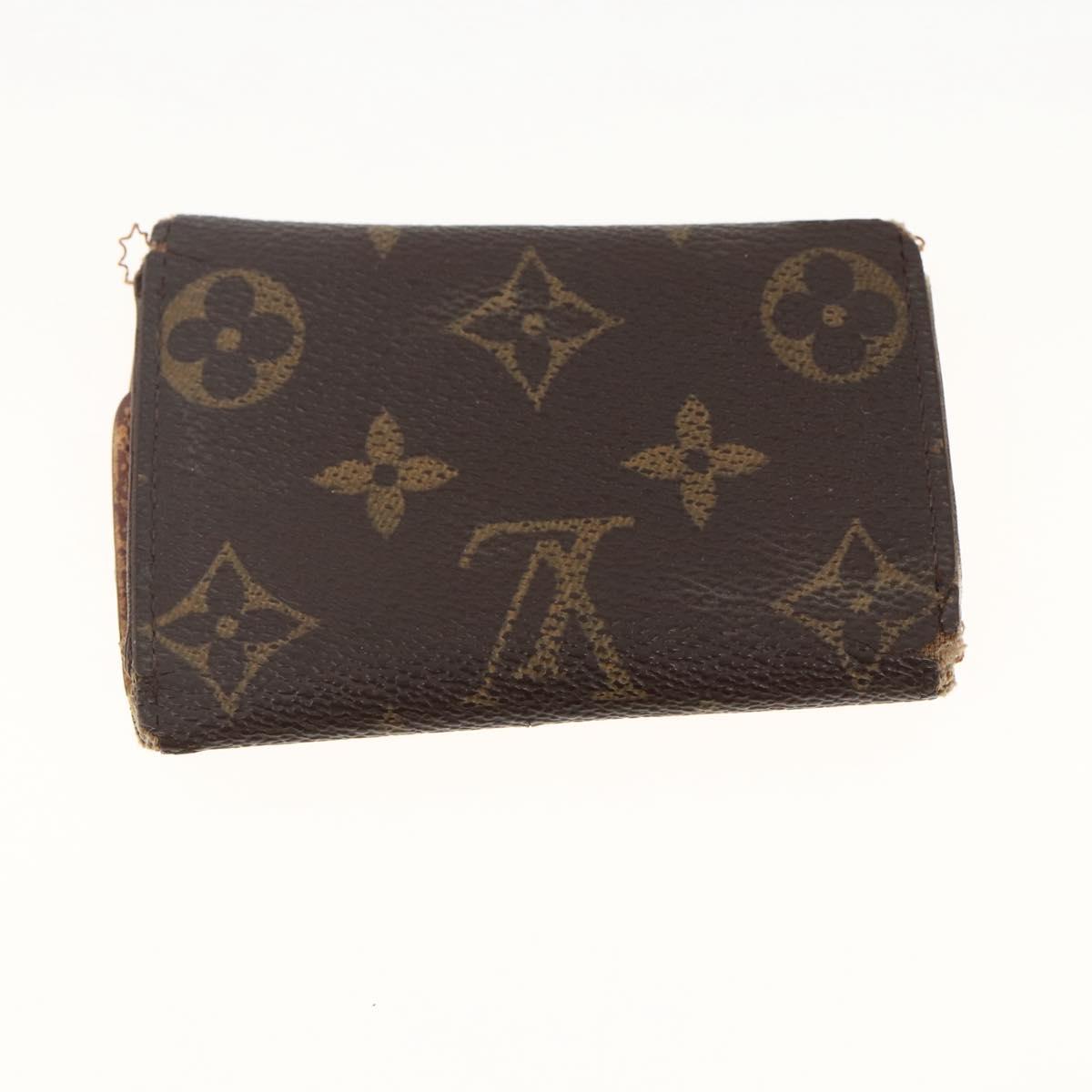 LOUIS VUITTON Monogram Damier Ebene Wallet 4 Set LV Auth gh1956