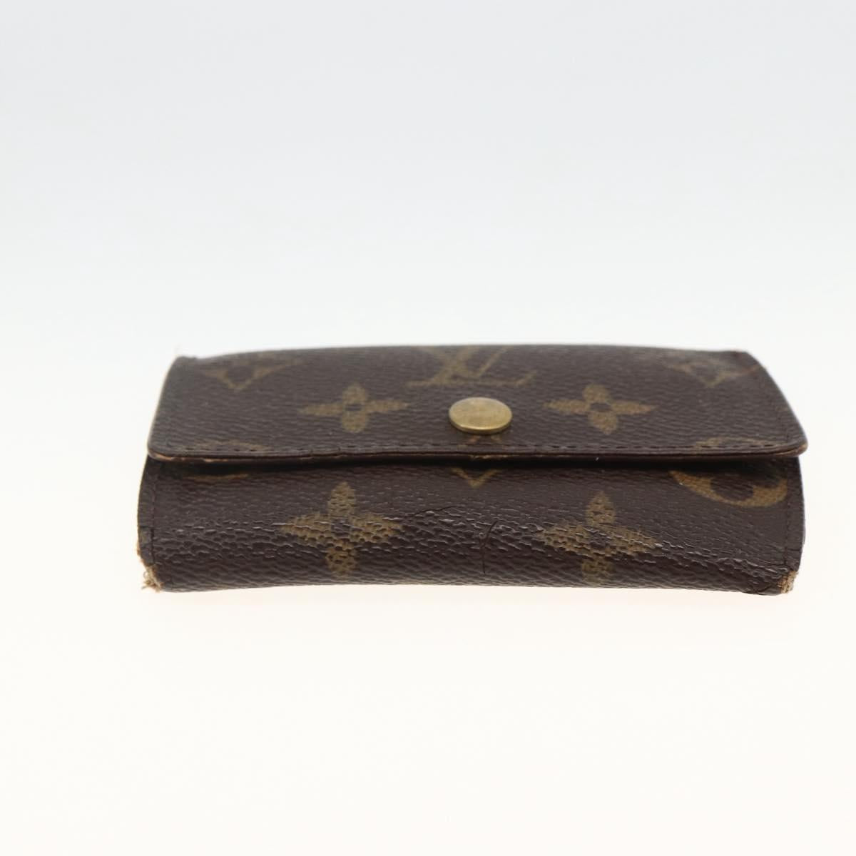 LOUIS VUITTON Monogram Damier Ebene Wallet 4 Set LV Auth gh1956