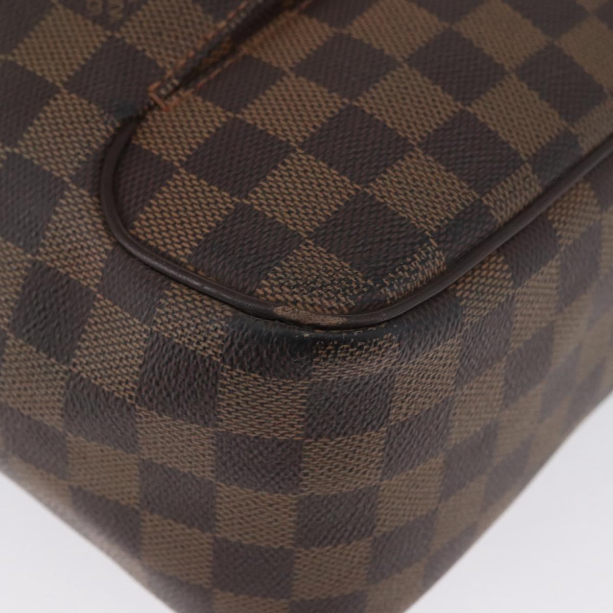 LOUIS VUITTON Damier Ebene Olaf MM Shoulder Bag N41441 LV Auth gh2004