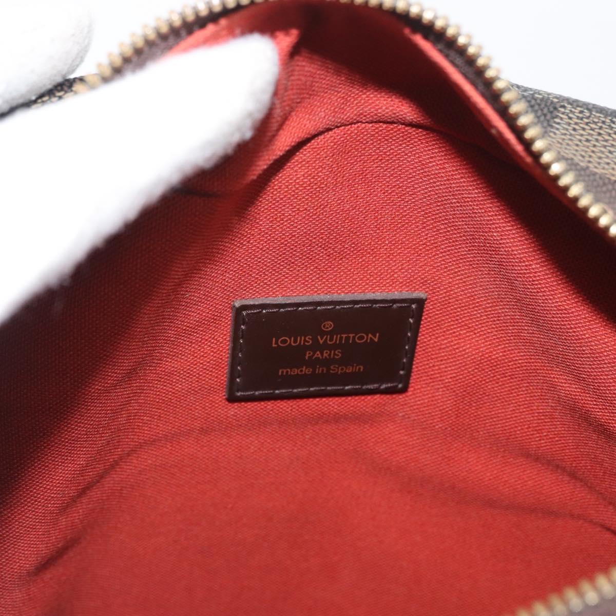 LOUIS VUITTON Damier Ebene Olaf MM Shoulder Bag N41441 LV Auth gh2004