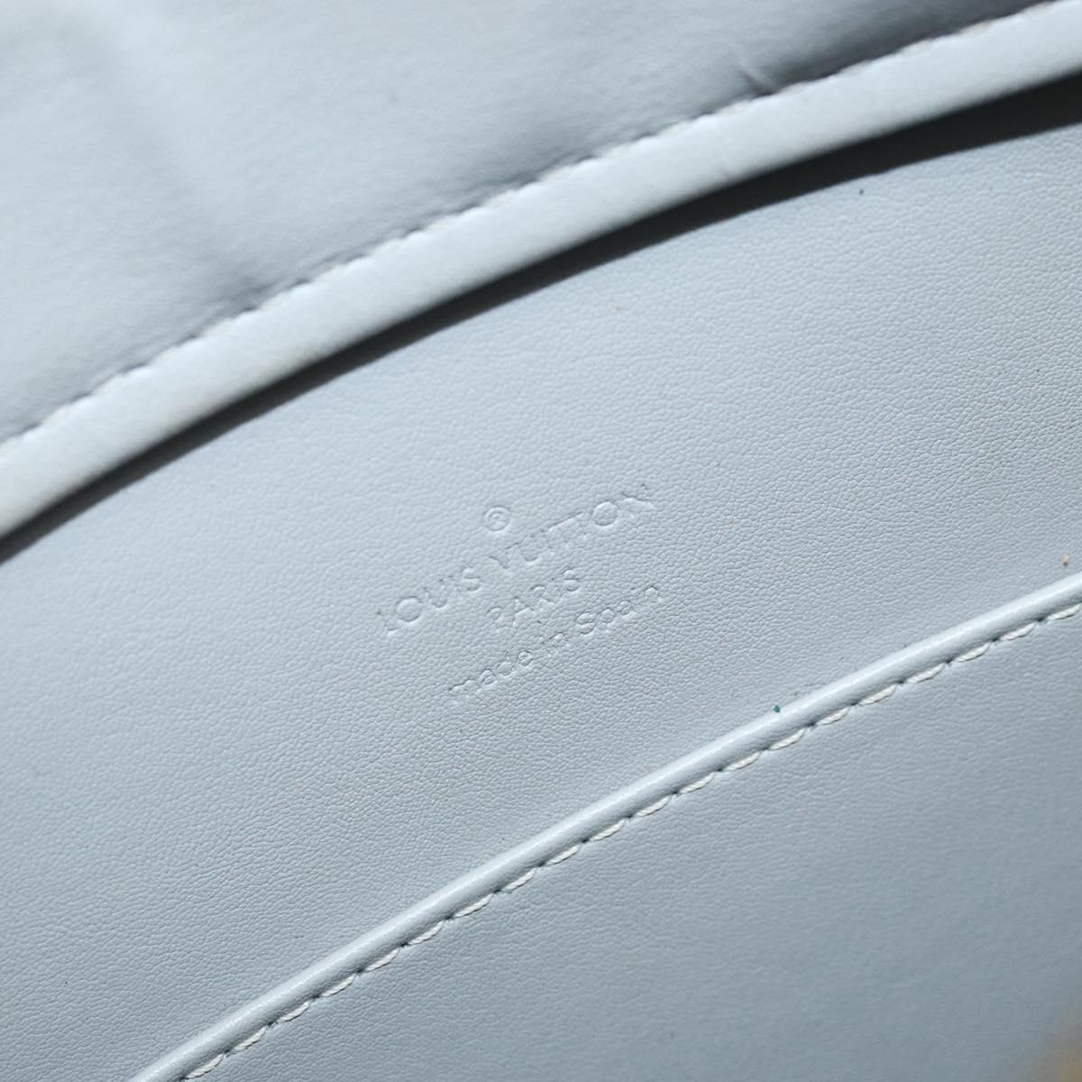 LOUIS VUITTON Monogram Vernis Columbus Tote Bag Gris M91028 LV Auth gh2014