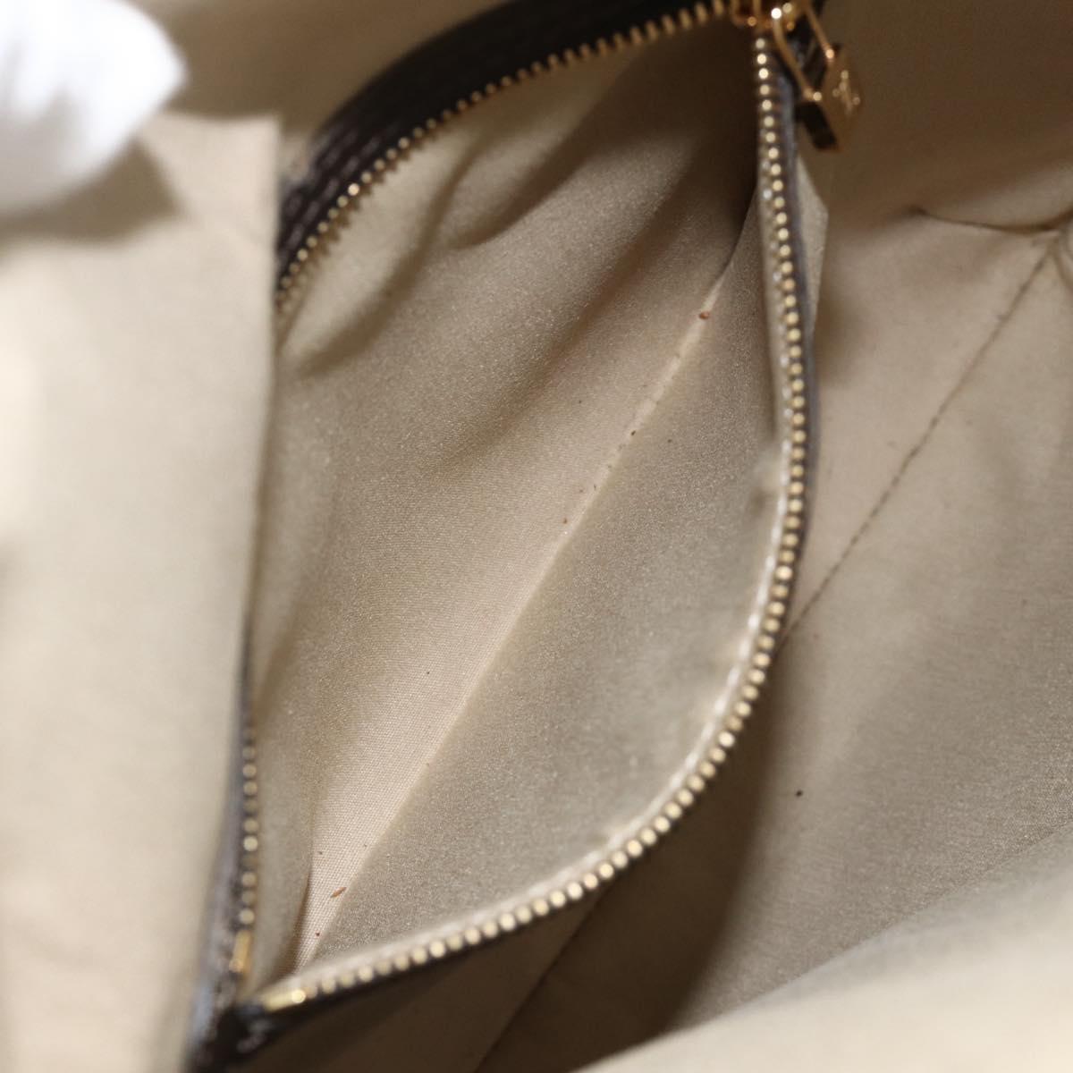 LOUIS VUITTON Monogram Mini Françoise Tote Bag 2way Khaki M92209 LV Auth gh2019