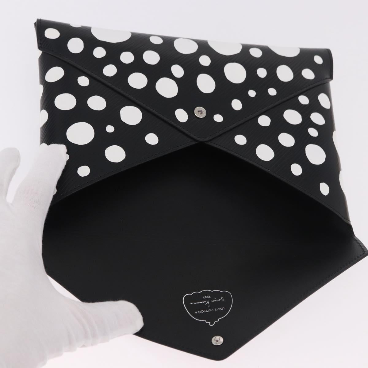 LOUIS VUITTON Epi LVxYK Pochette Kirigami Pouch Black M81959 LV Auth gh2050SAM