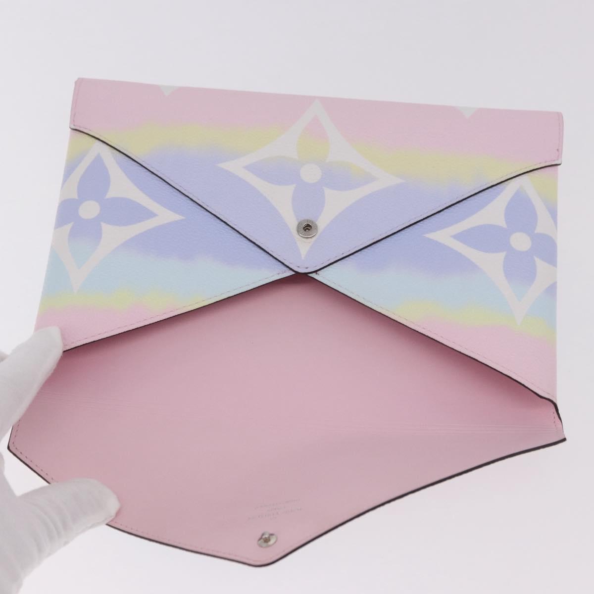 LOUIS VUITTON Monogram Escal Pochette Kirigami Pouch M69119 Auth gh2051SAM