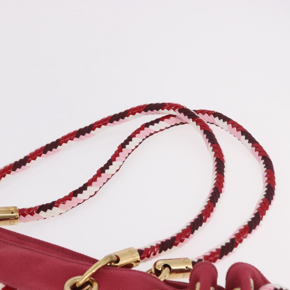 LOUIS VUITTON Cruise line Eponge Tote Bag Pile White M92096 LV Auth gh2053A