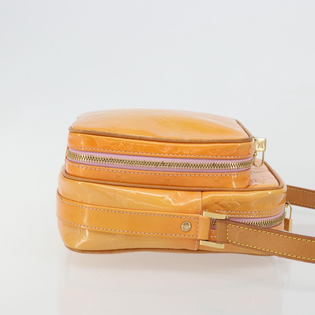 LOUIS VUITTON Monogram Vernis Wooster Shoulder Bag Pink M91037 LV Auth gh2063