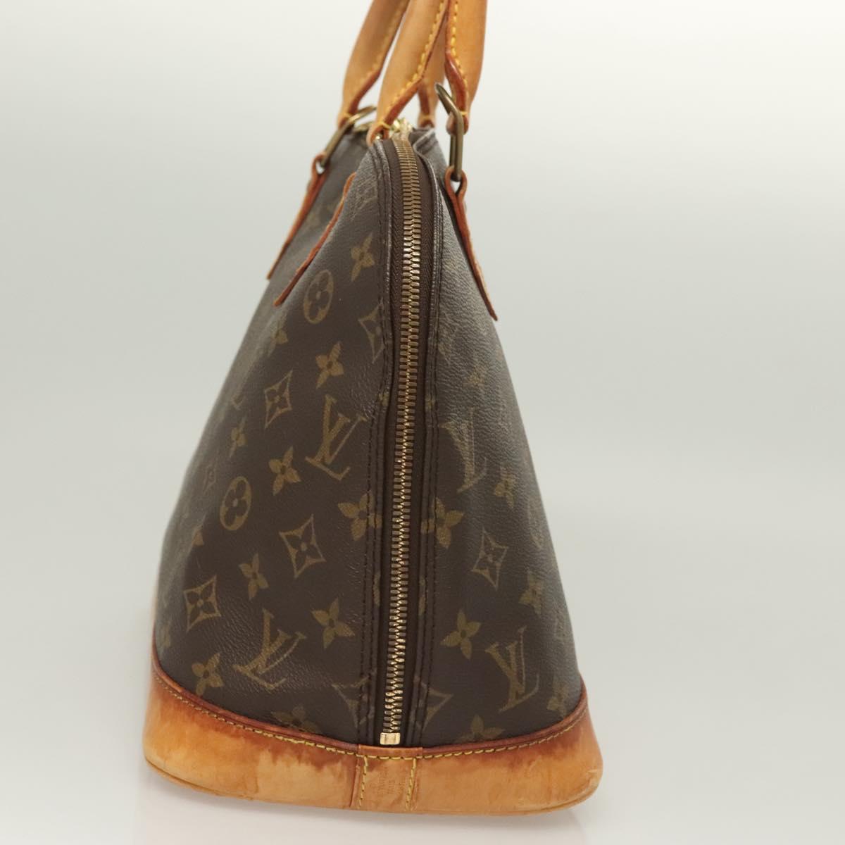 LOUIS VUITTON Monogram Alma Hand Bag M51130 LV Auth gh212
