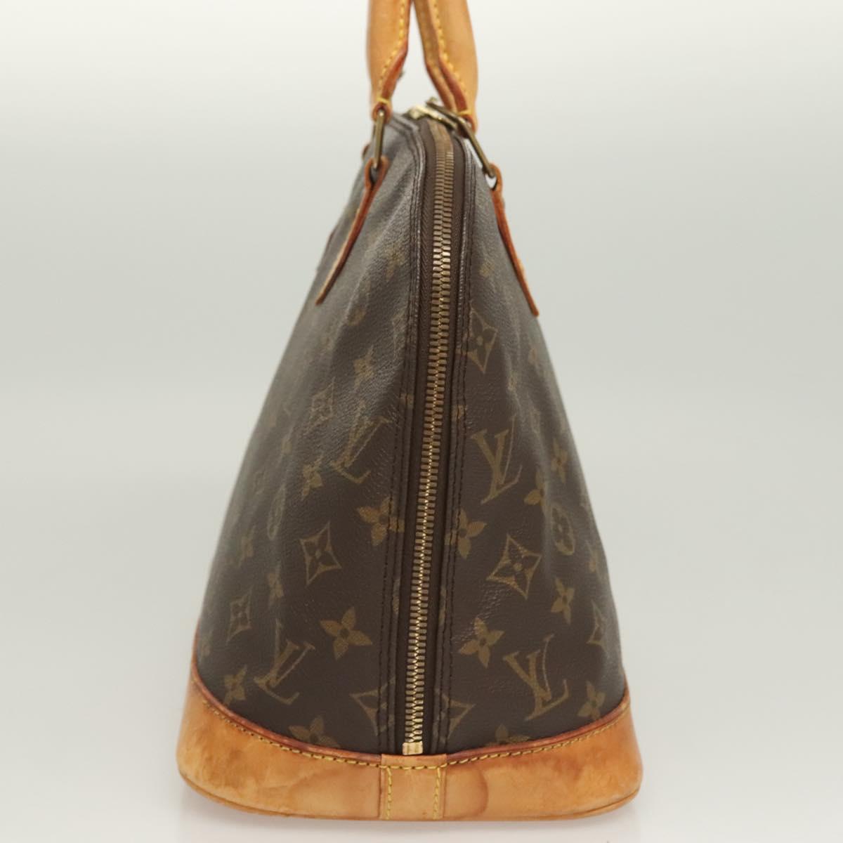 LOUIS VUITTON Monogram Alma Hand Bag M51130 LV Auth gh212