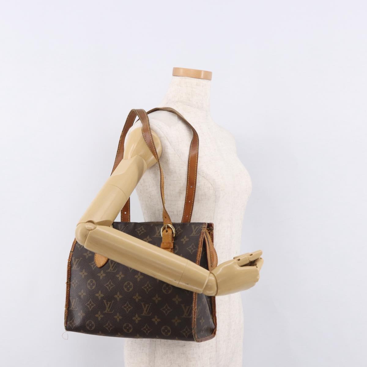 LOUIS VUITTON Monogram Popincourt Hand Bag M40007 LV Auth gh2121