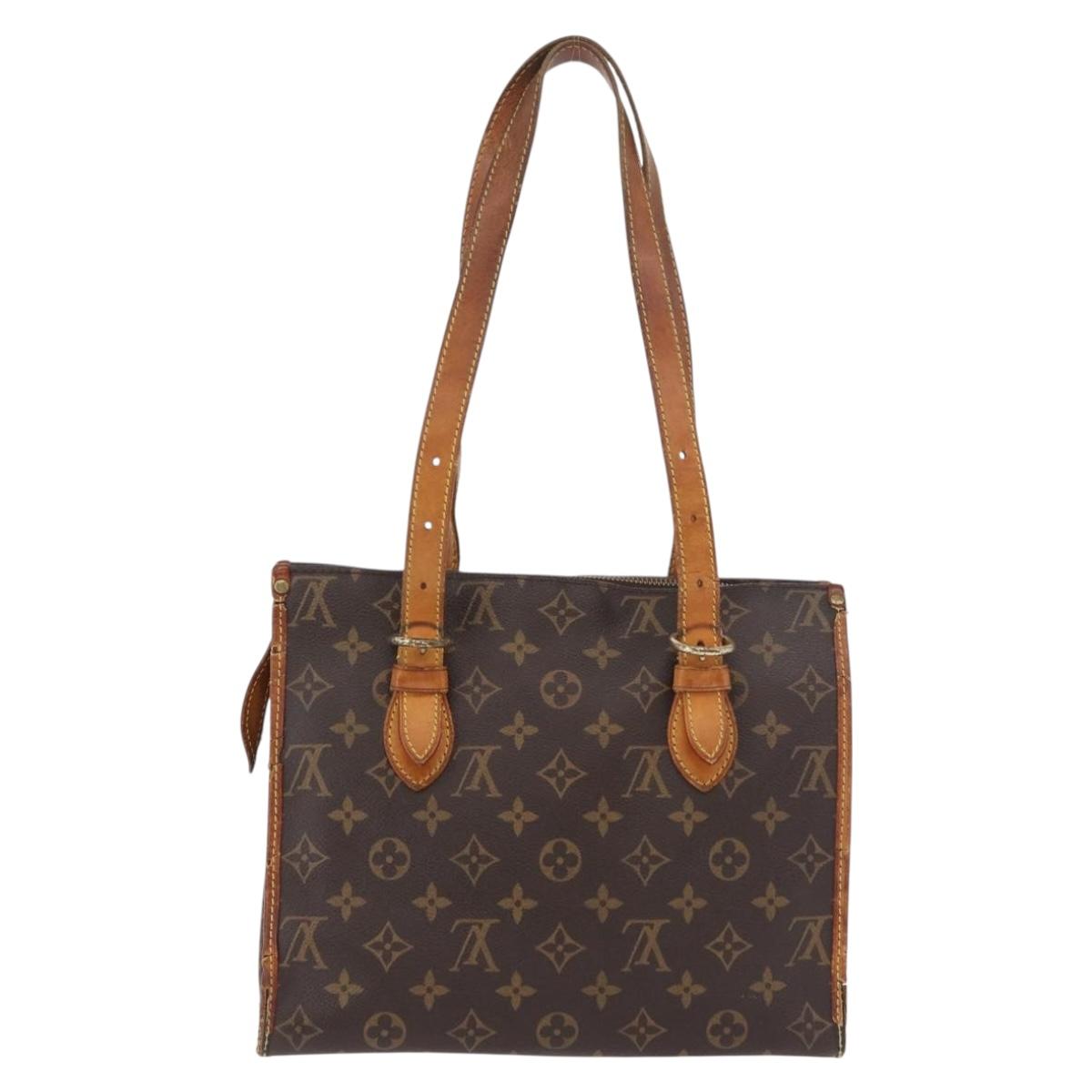 LOUIS VUITTON Monogram Popincourt Hand Bag M40007 LV Auth gh2121