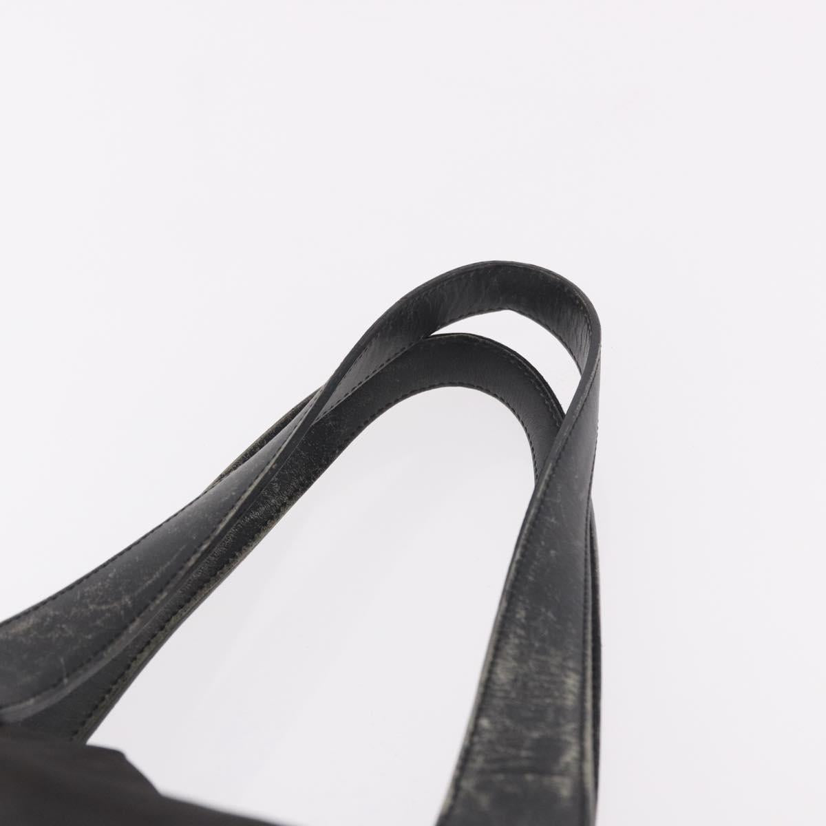 CHANEL New Travel Line Tote Bag Nylon Black CC Auth gh2153