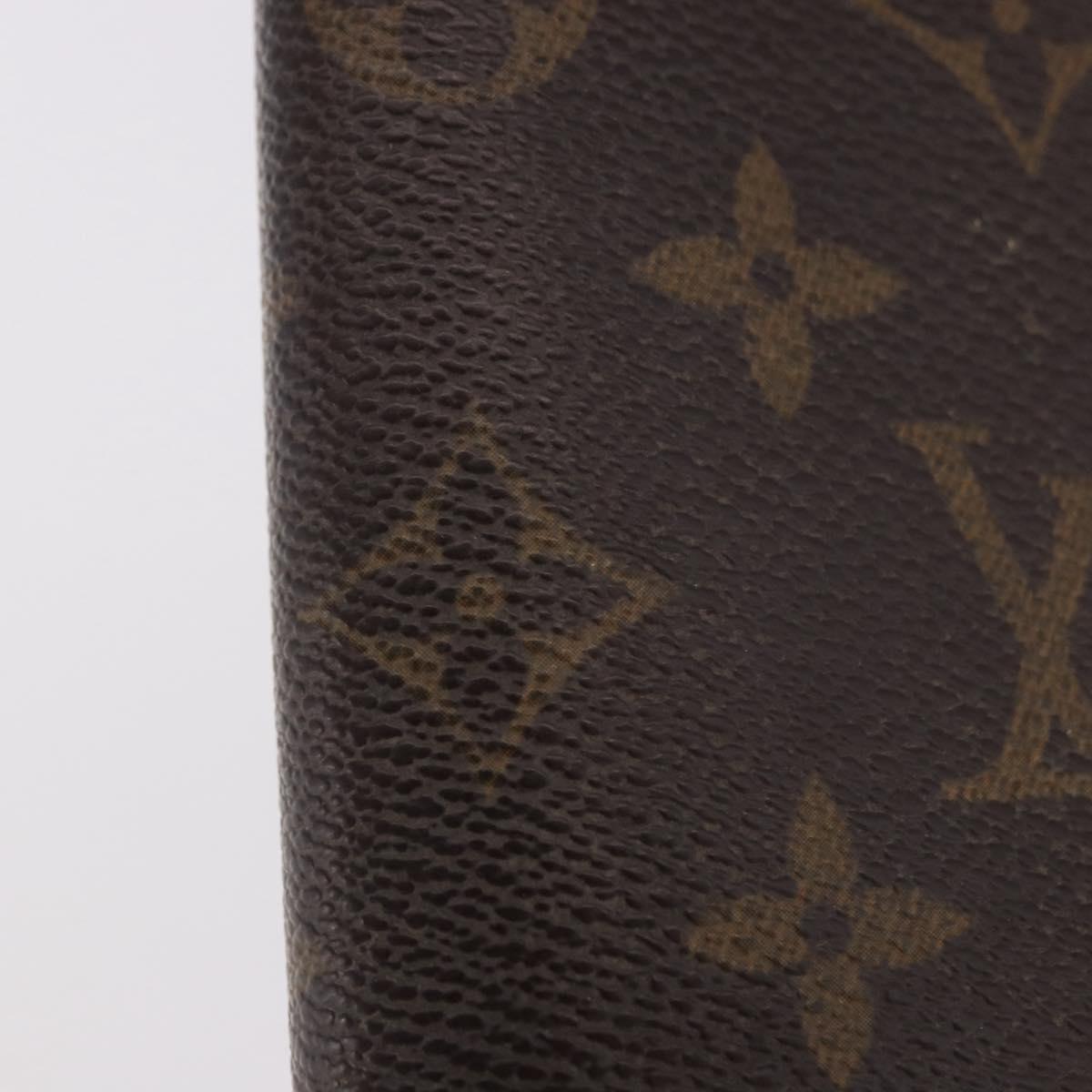 LOUIS VUITTON Monogram Agenda PM Day Planner Cover R20005 LV Auth gh2181