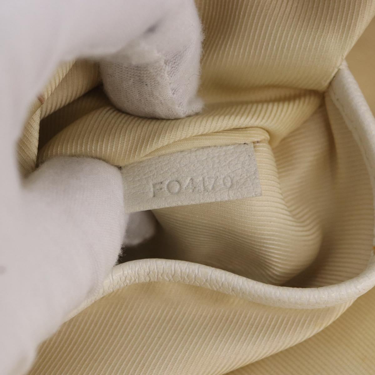 LOUIS VUITTON Monogram Sabia Buzzus PM Bag Beige Bron M93499 LV Auth gh2192A