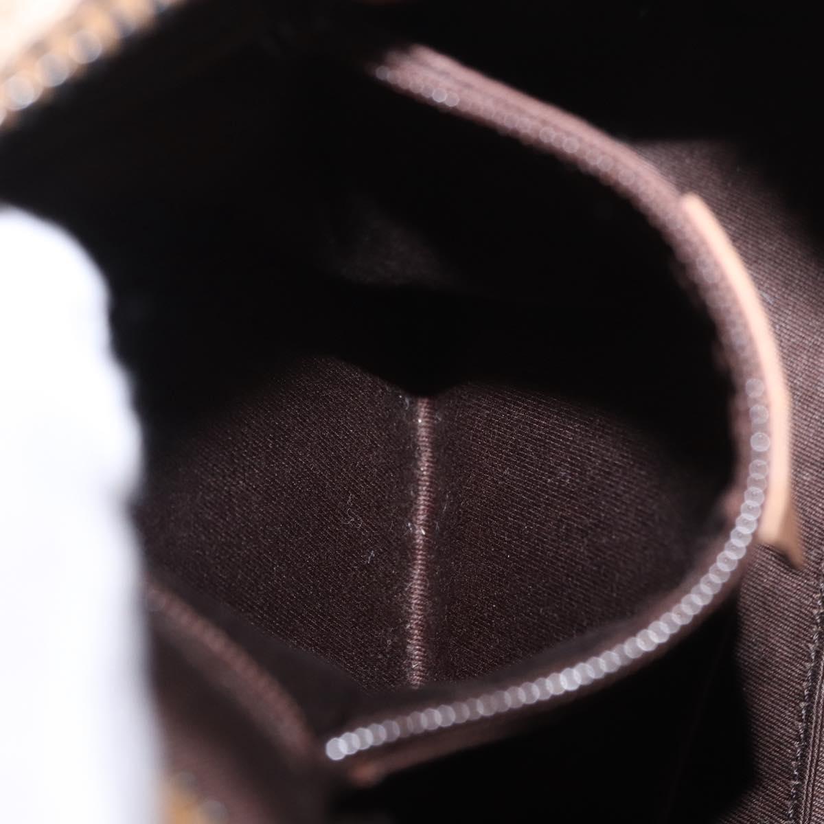 GUCCI GG Canvas Hand Bag Beige 101333 Auth gh2208