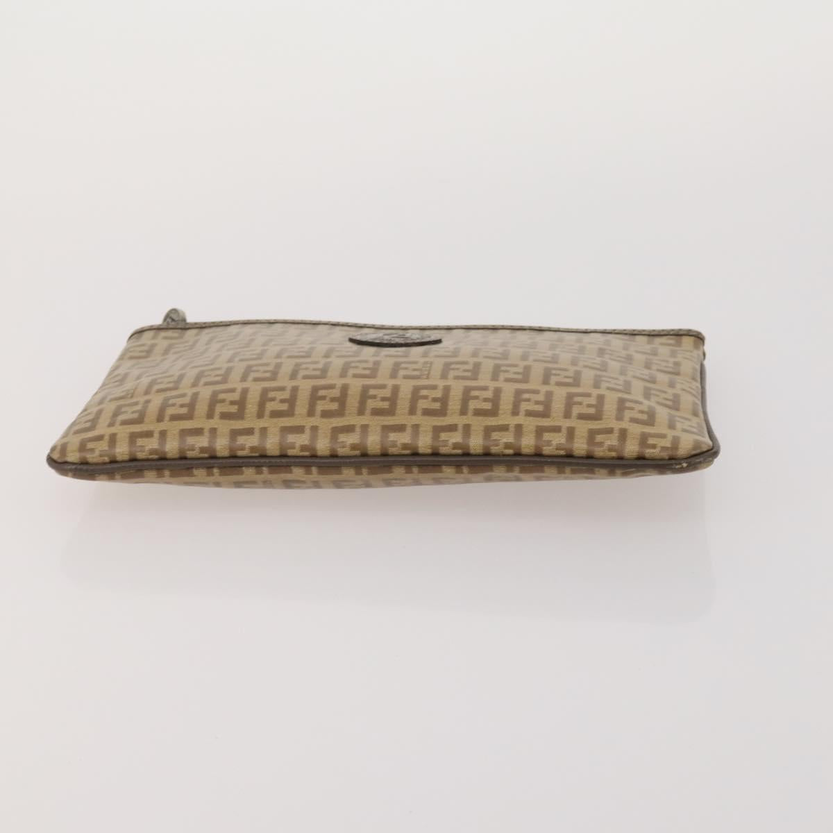 FENDI Celine MCM Clutch Bag Shoulder Bag Canvas Leather 5 Set Brown Auth gh2229