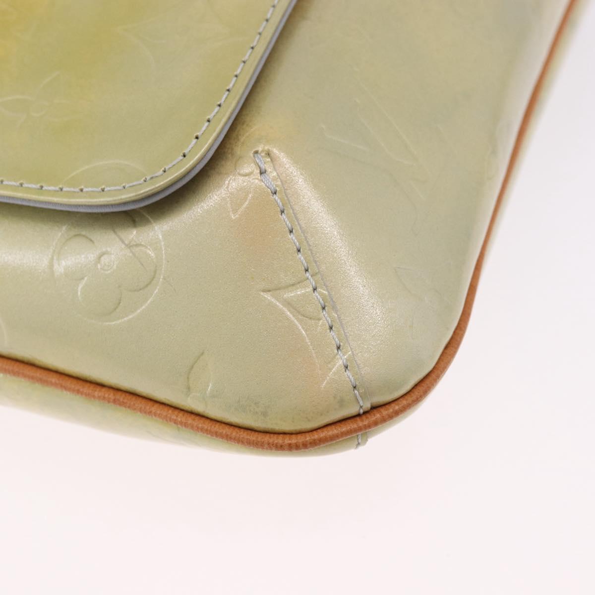 LOUIS VUITTON Monogram Vernis Thompson Street Bag Gris M91008 LV Auth gh2248