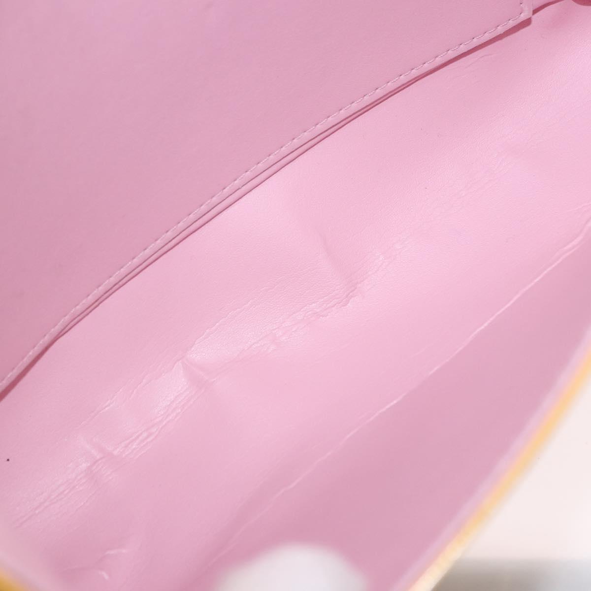 LOUIS VUITTON Monogram Vernis Thompson Street Pink M91070 LV Auth gh2278