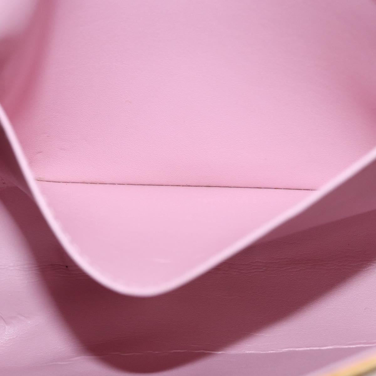 LOUIS VUITTON Monogram Vernis Thompson Street Pink M91070 LV Auth gh2278