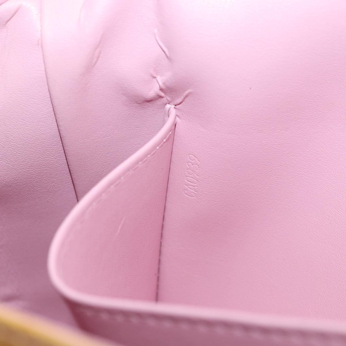 LOUIS VUITTON Monogram Vernis Thompson Street Pink M91070 LV Auth gh2278