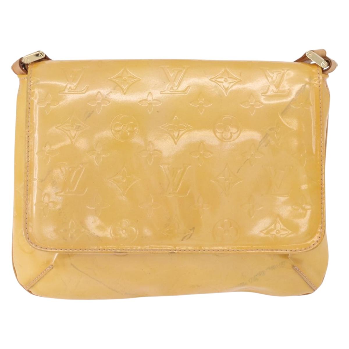 LOUIS VUITTON Monogram Vernis Thompson Street Pink M91070 LV Auth gh2278