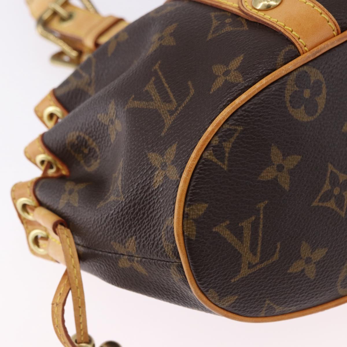 LOUIS VUITTON Monogram Teda GM Hand Bag M92393 LV Auth gh2283A