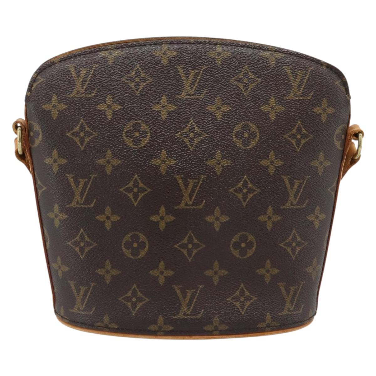 LOUIS VUITTON Monogram Drouot Shoulder Shoulder Bag M51290 LV Auth gh2290