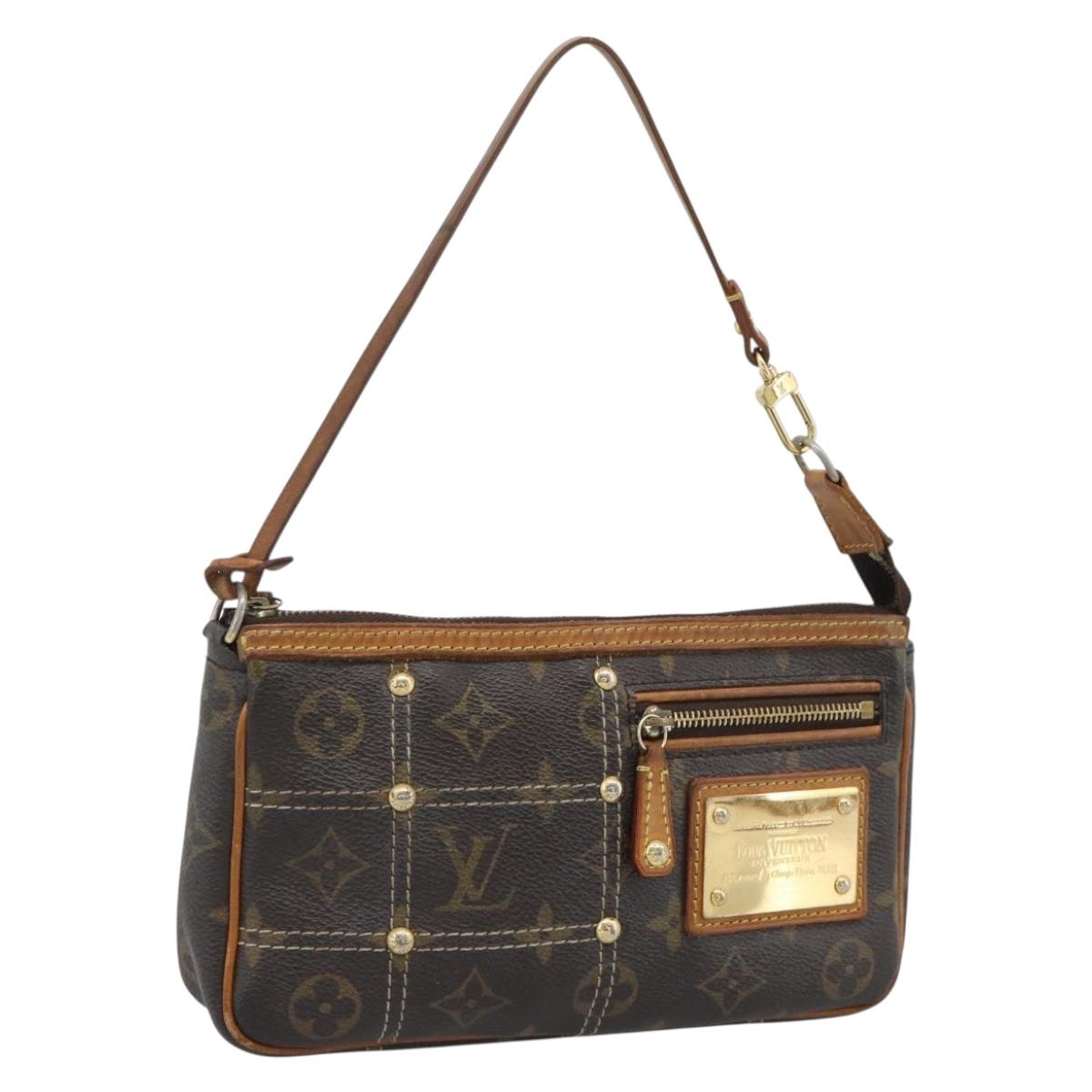 LOUIS VUITTON Monogram Rivert Pochette Accessoires Pouch M40141 LV Auth gh2292