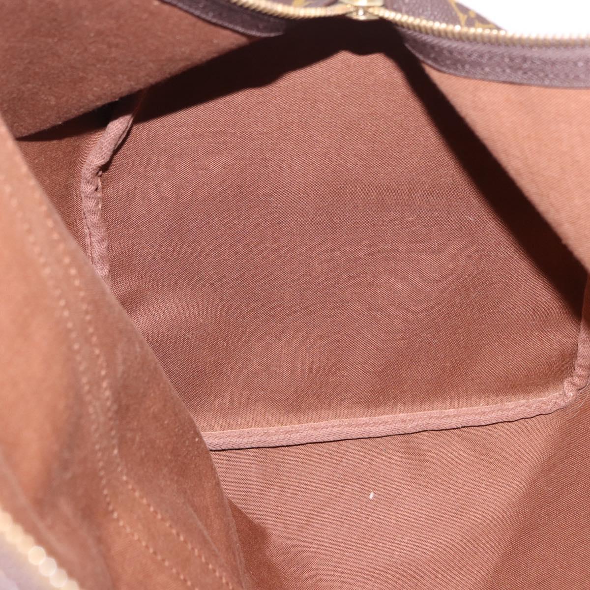 LOUIS VUITTON Monogram Keepall 55 Boston Bag M41424 LV Auth gh2293