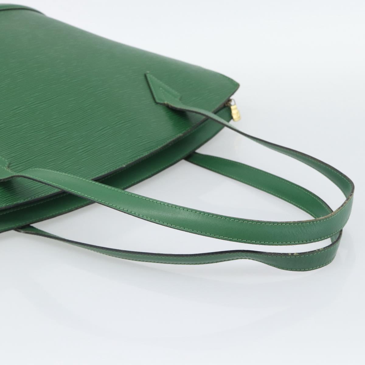 LOUIS VUITTON Epi Saint Jacques Shopping Shoulder Bag Green M52264 Auth gh2294